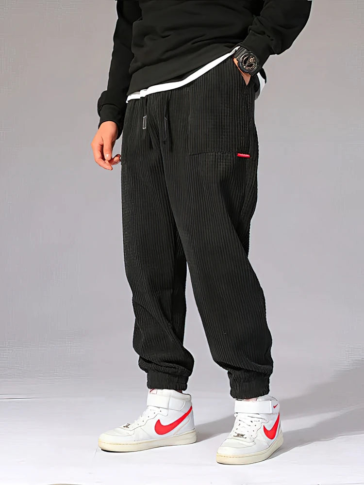 Preston Harlow Corduroy Jogger Pants – Vintage Texture, Modern Comfort