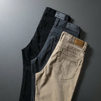 Straight-Fit Casual Pants