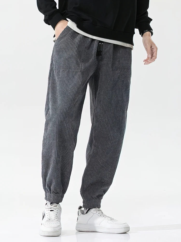 Preston Harlow Corduroy Jogger Pants – Vintage Texture, Modern Comfort