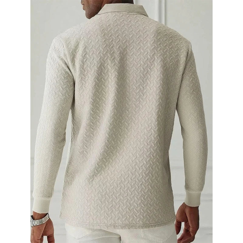 Preston Harlow Long-Sleeve Premium Polo