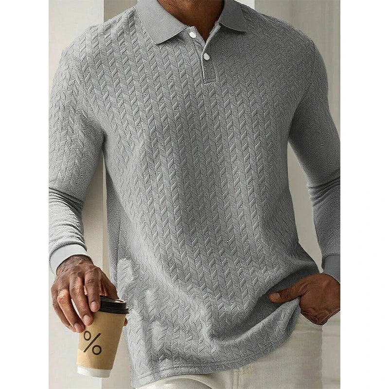 Preston Harlow Long-Sleeve Premium Polo