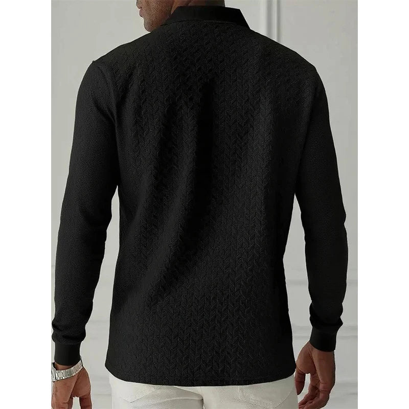 Preston Harlow Long-Sleeve Premium Polo