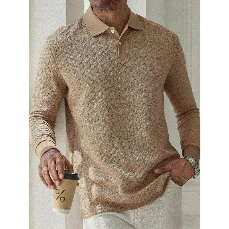 Preston Harlow Long-Sleeve Premium Polo