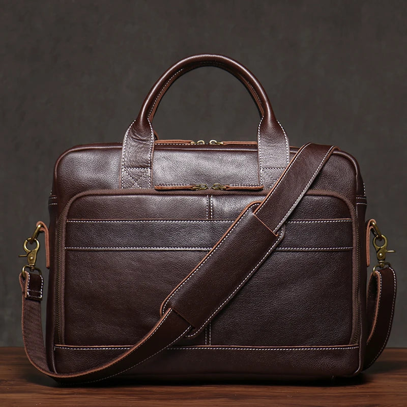 GURO Collection Executive Cowhide Briefcase