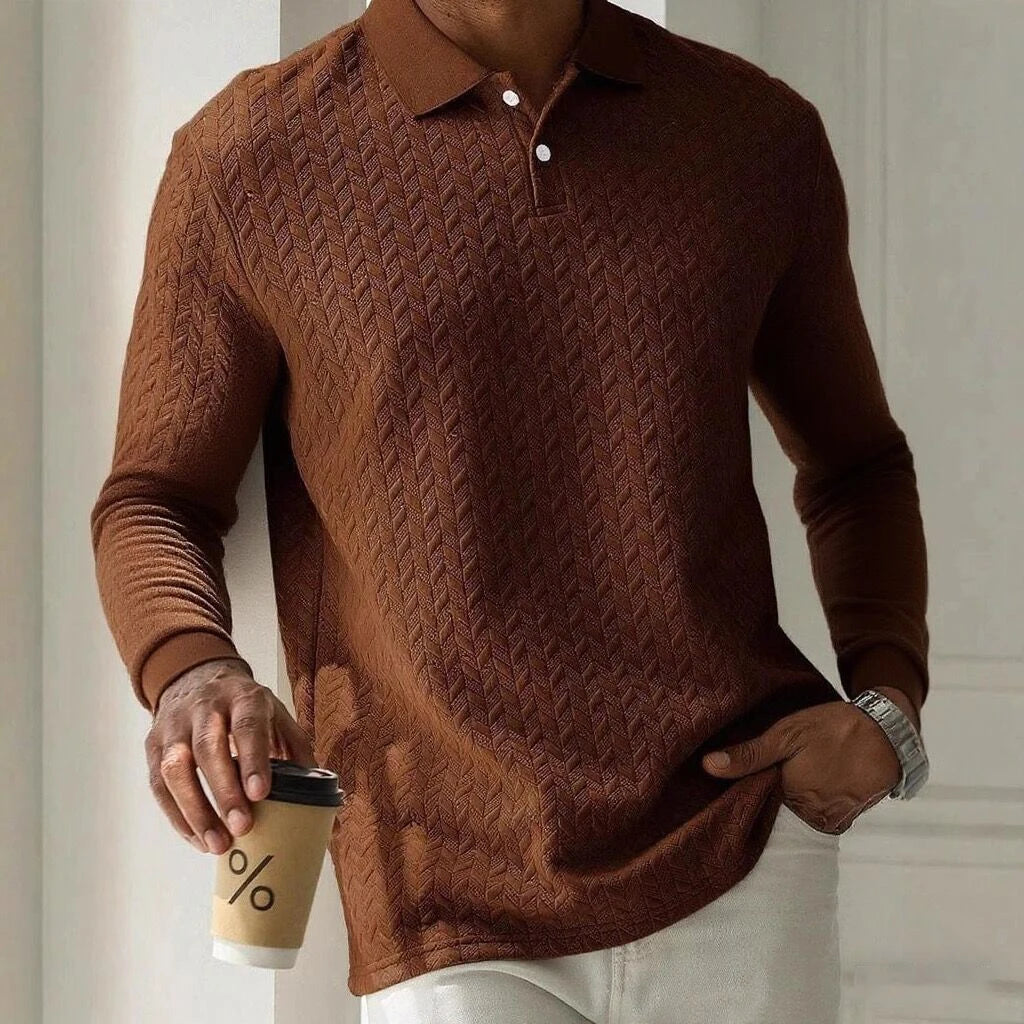 Preston Harlow Long-Sleeve Premium Polo
