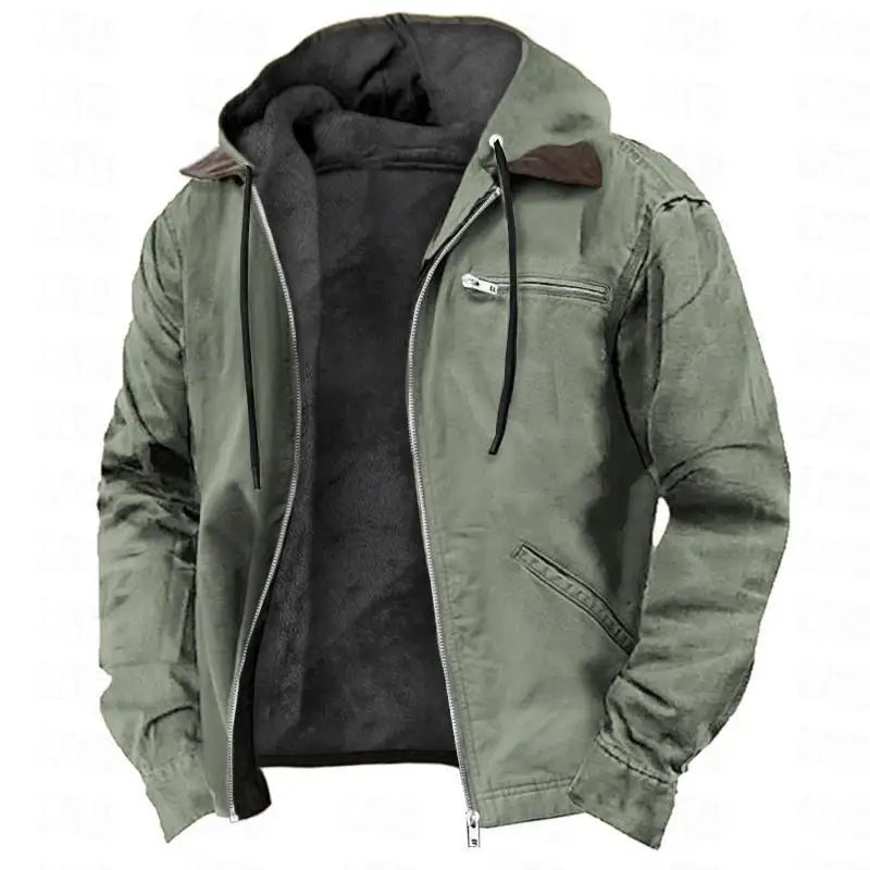 Preston Harlow Cotton-Padded Zip Jacket