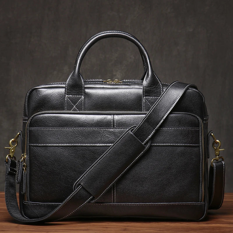 GURO Collection Executive Cowhide Briefcase