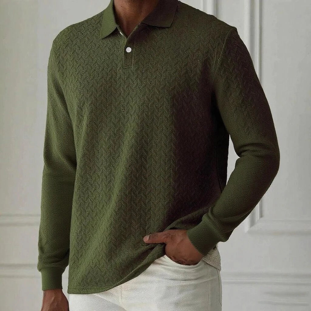Preston Harlow Long-Sleeve Premium Polo