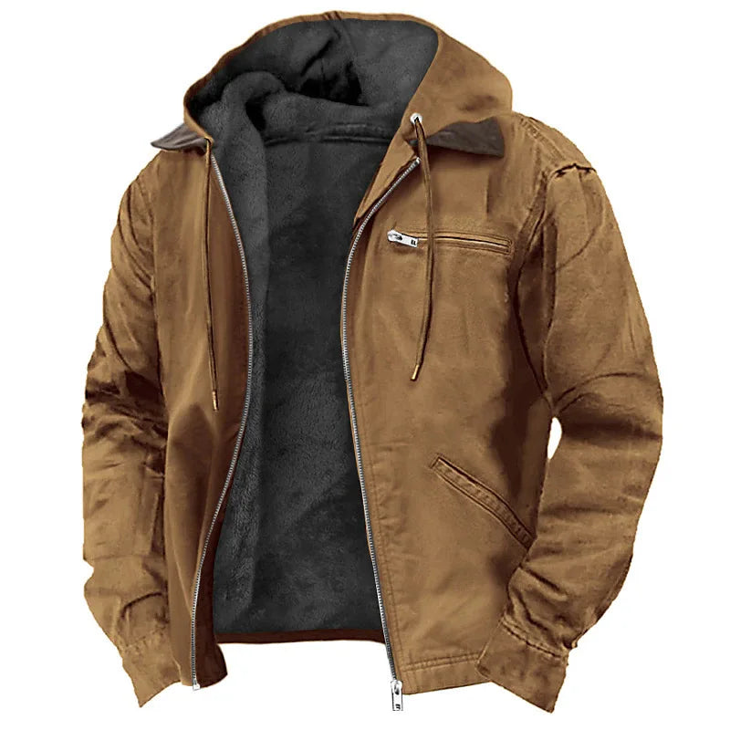Preston Harlow Cotton-Padded Zip Jacket