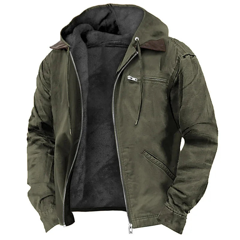 Preston Harlow Cotton-Padded Zip Jacket