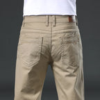 Straight-Fit Casual Pants