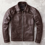 Genuine Leather Racer Jacket