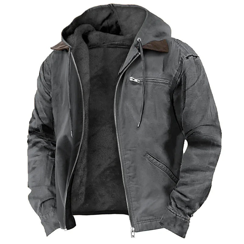 Preston Harlow Cotton-Padded Zip Jacket