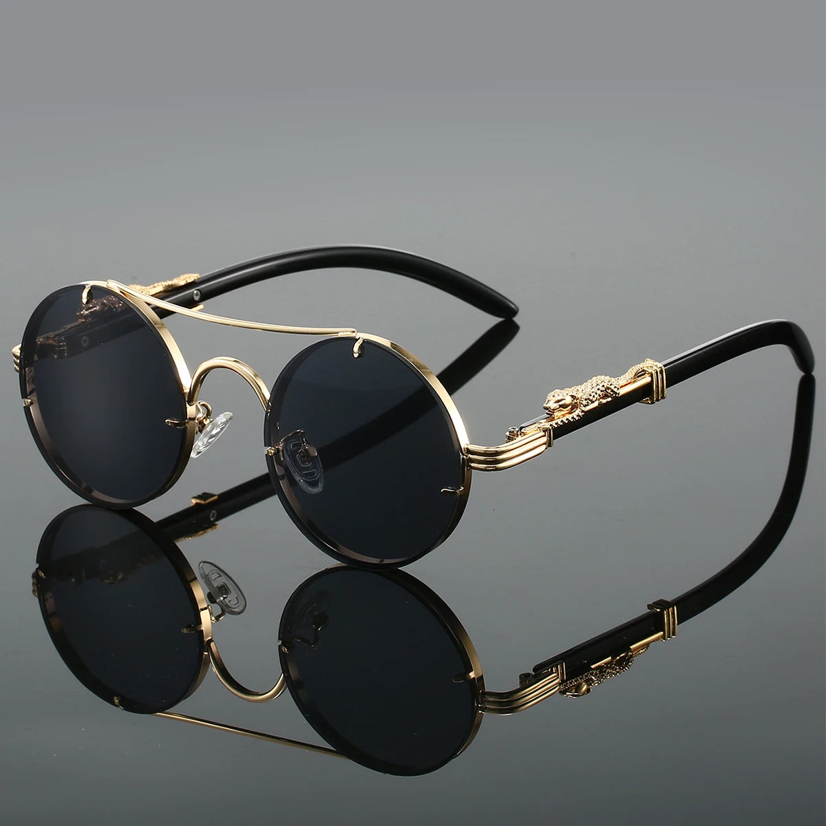 Harlow Vintage Round Sunglasses