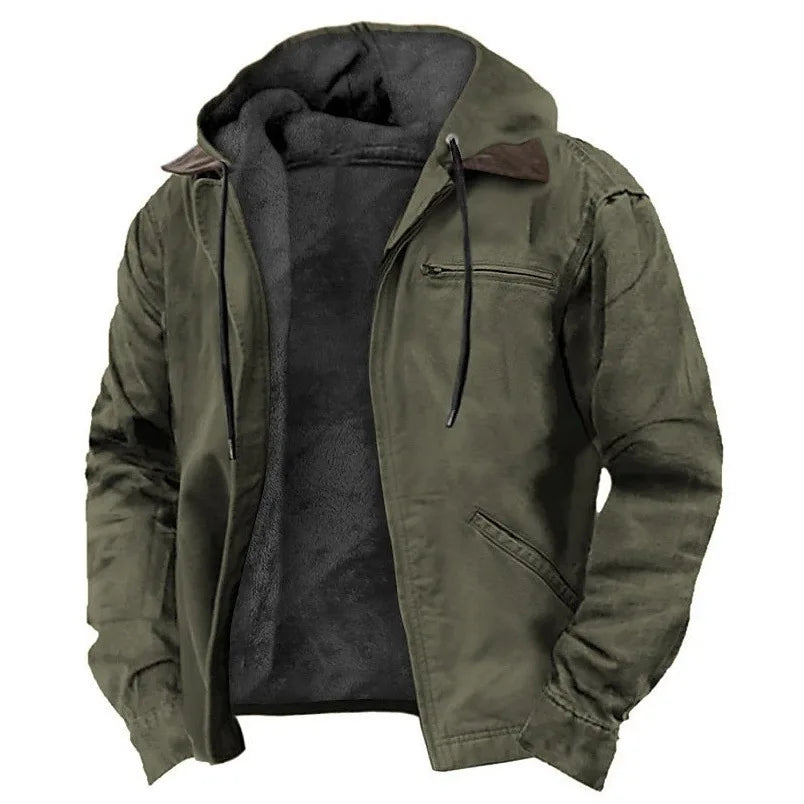 Preston Harlow Cotton-Padded Zip Jacket