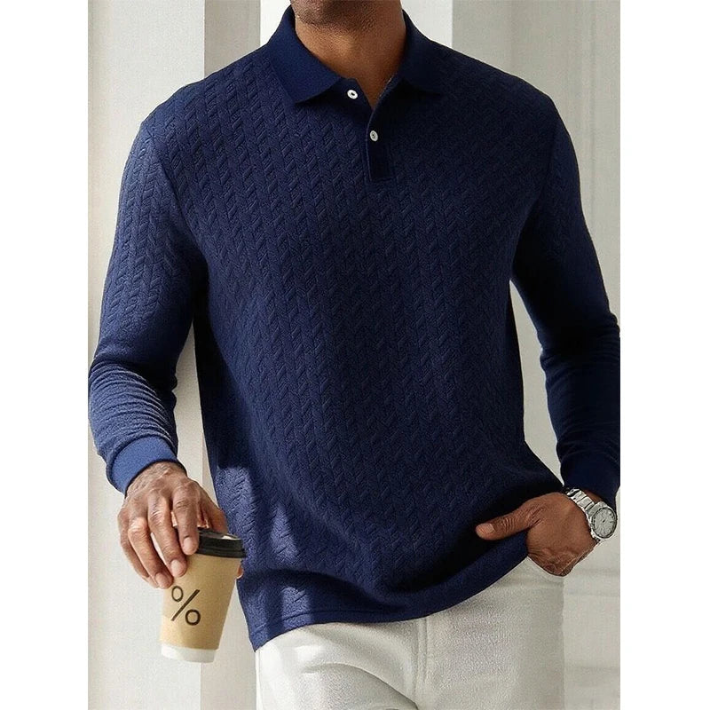 Preston Harlow Long-Sleeve Premium Polo