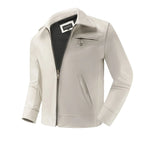 Preston Harlow RLEIMUS Genuine White Leather Jacket