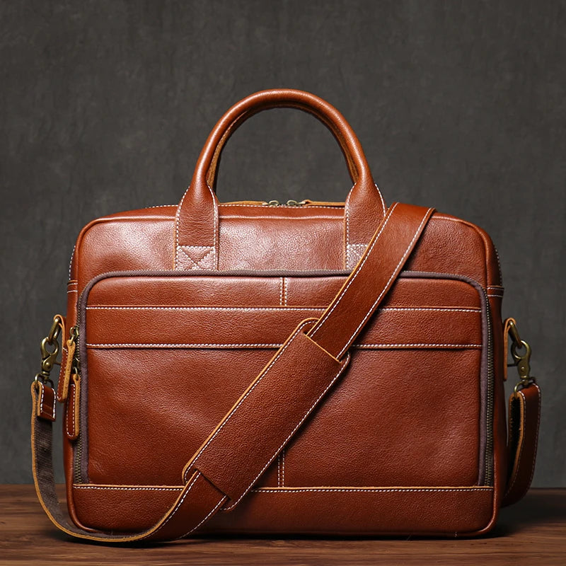 GURO Collection Executive Cowhide Briefcase
